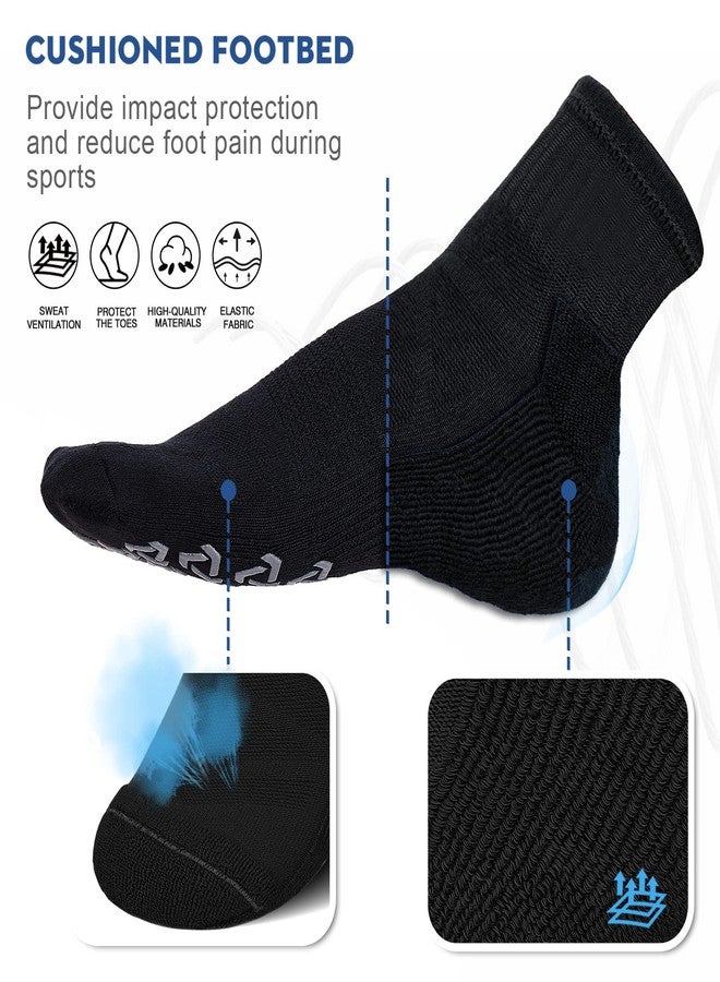 Ozaiic Non Slip Socks Grip for Yoga Home Workout Pure Barre, Pilates, Hospital, Ideal Cushion Socks for Men and Women - Image 3